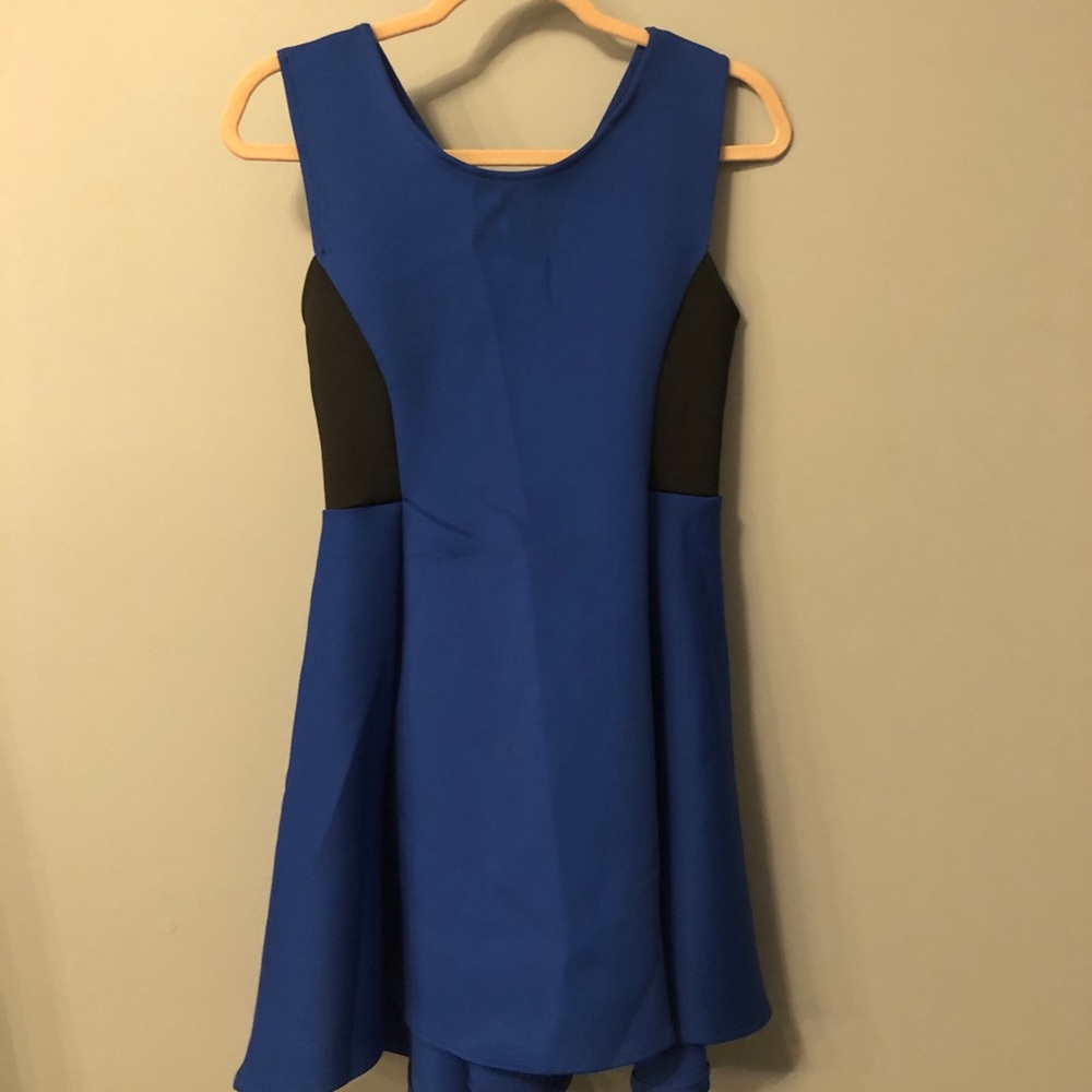 Blue Skater Dress